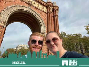 Bassie and Adriaan in Barcelona
