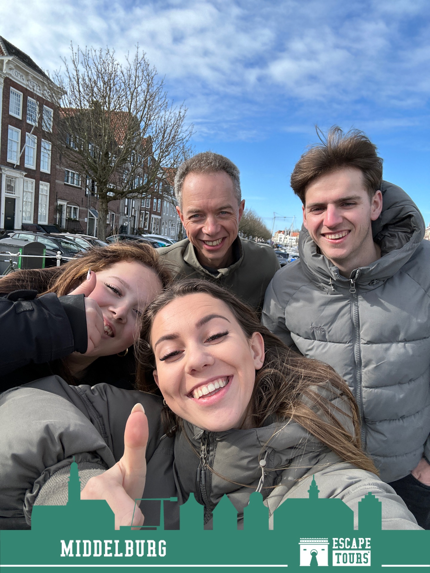 Record time: Babs and the boys