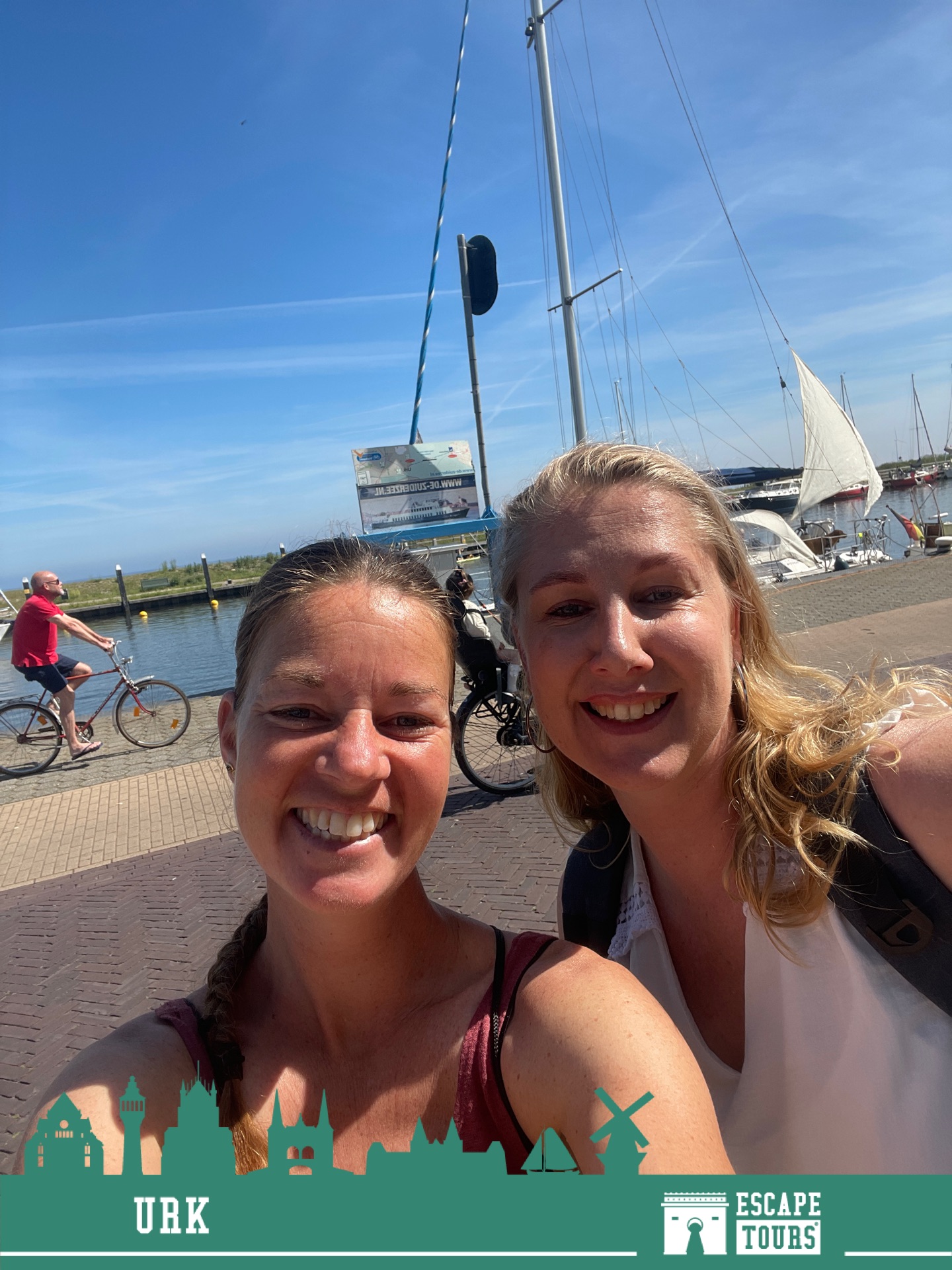 Record time: Tourists on the go